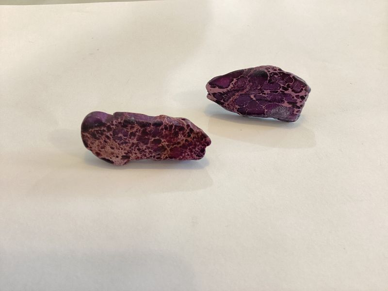 Purple Turquoise Hat Pin