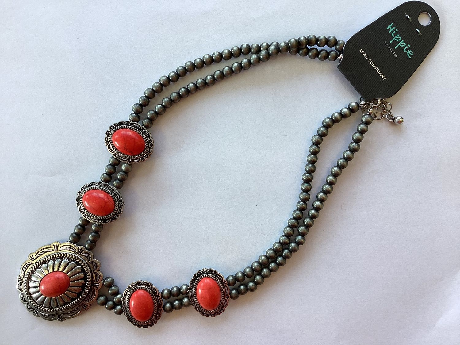 Red Squash Necklace