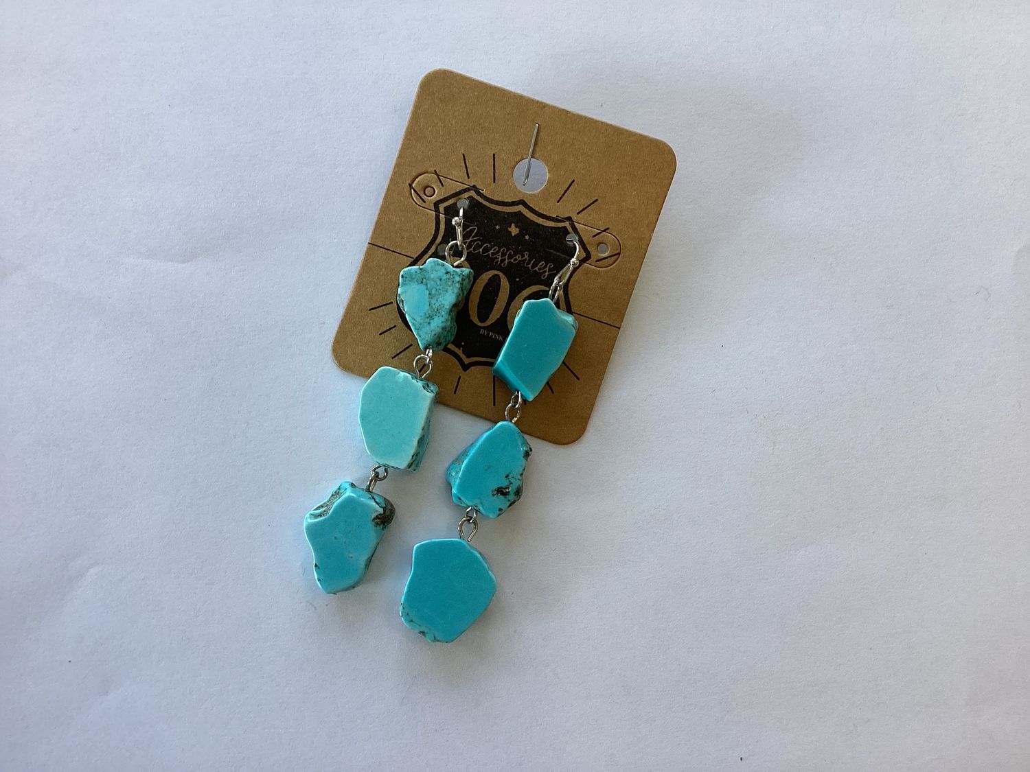 Turquoise drop earrings