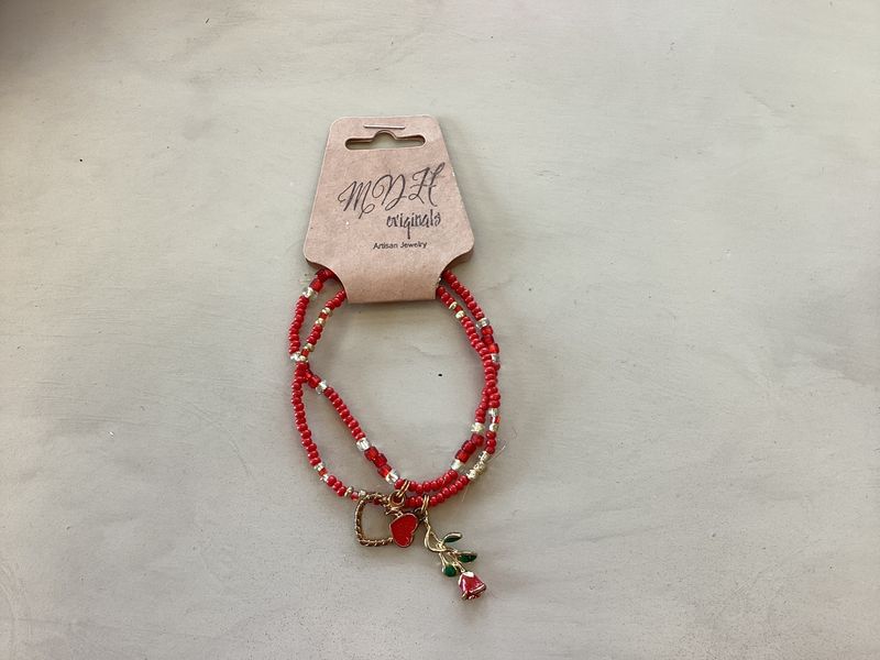 Beaded Charm Bracelet