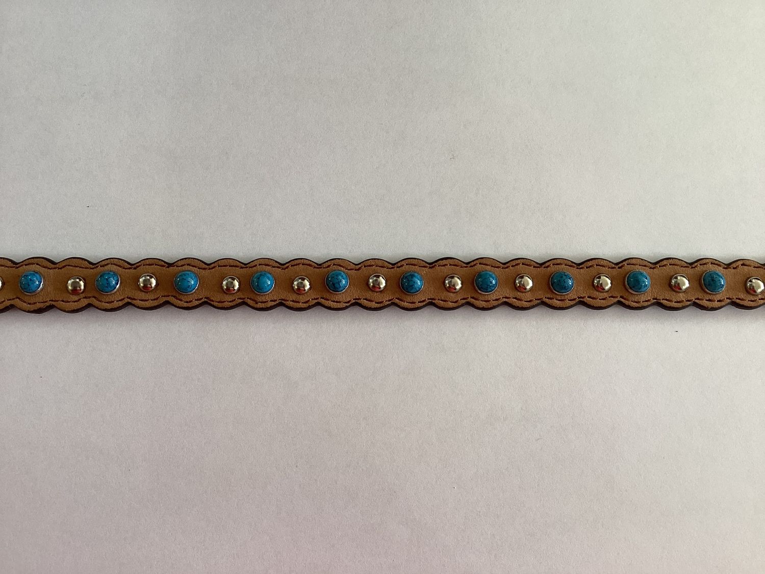 Faux Turq Leather HB