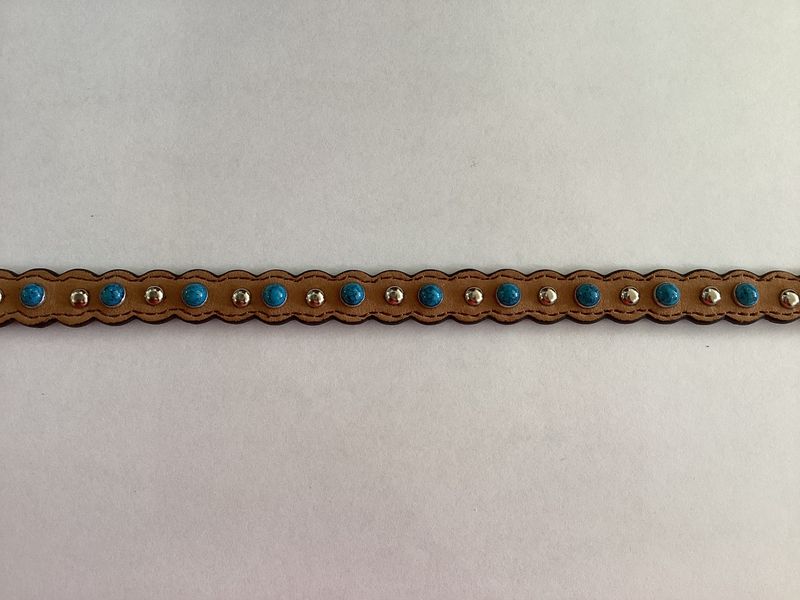 Faux Turq Leather HB