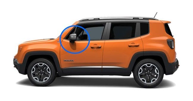 Nuovo modulo controllo chiusura specchi compatibile Jeep Renegade 2014&gt;