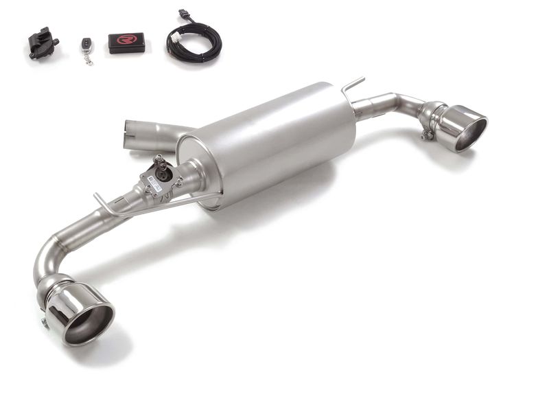 Terminale posteriore sdoppiato con valvola 2 /114  Toyota Yaris GR Four 1.6 2024&gt;