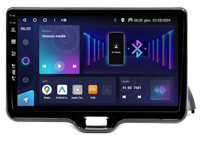 Sistema multimediale compatibile Toyota Yaris 2021&gt;