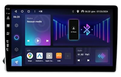 Sistema multimediale compatibile Nissan Juke 2019&gt;2022
