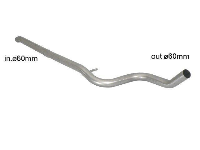Tubo centrale senza silenziatore  Ragazzon per Citroen DS3 1.6 Turbo
