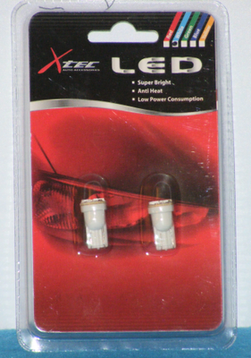 Luci di posizione T10 a 6 led
