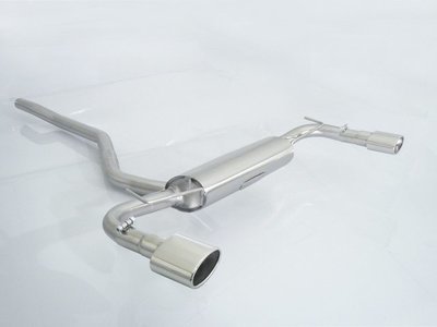 Terminale scarico posteriore sdoppiato Ragazzon per Fiat 500X 1.4 MultiAir omologazione CEE
