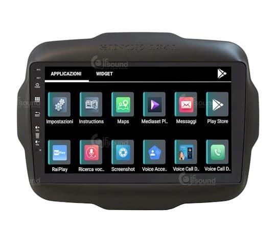 Sistema multimediale compatibile Jeep Renegade 2014>
