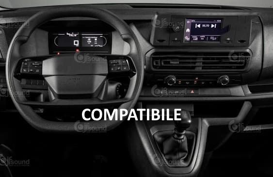 Sistema multimediale Basic compatibile Fiat Scudo 2024>