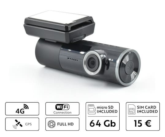 DashCam  Wi-Fi GPS 4G Phonocar