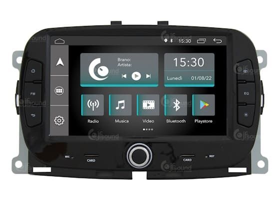 Sistema multimediale Basic compatibile Fiat 500 2015>