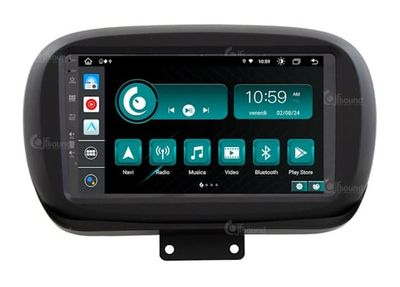 Sistema multimediale compatibile Fiat 500X 2014>