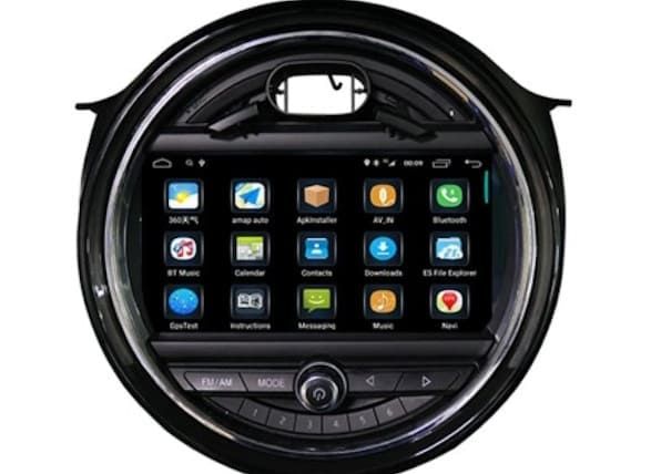 Sistema multimediale compatibile Mini F55, F56