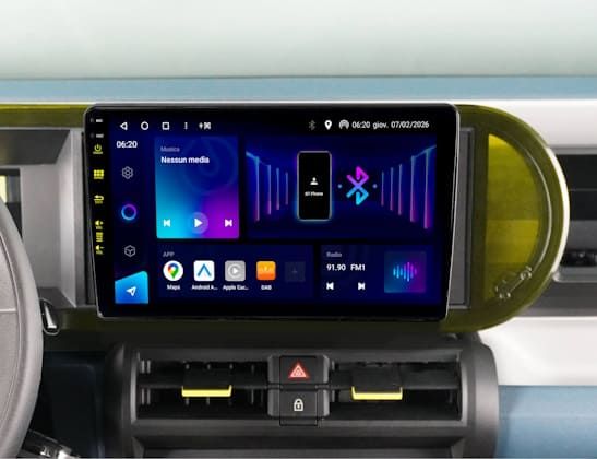 Sistema multimediale dedicato Fiat Grande Panda POP