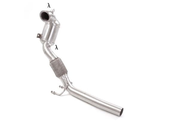 Anteriore scarico gruppo N Ragazzon Audi A3 Sportback 35TFSI (110kW) 2020>