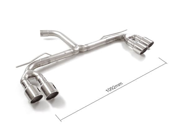 Terminale di scarico gruppo N Ragazzon Audi A3 SportBack 35TFSI (110kW) 2020>