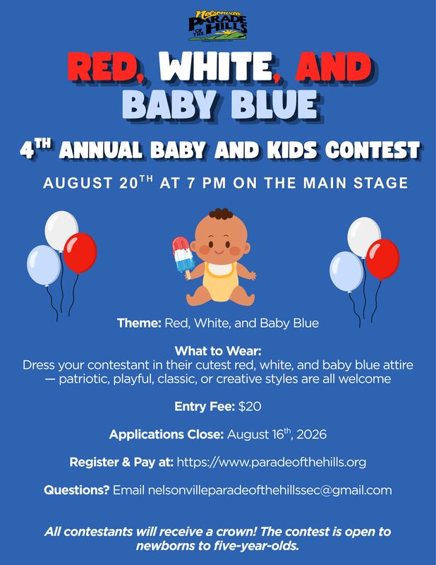 Baby / Kids Contest Entry Fee