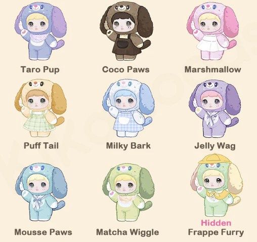 Nommi: Puppy Dairy Series Plush Blind Box