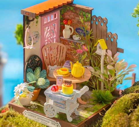 Rolife: Little &amp; Warm Space Series 3 DIY Miniature HouseFancy Tea Yard