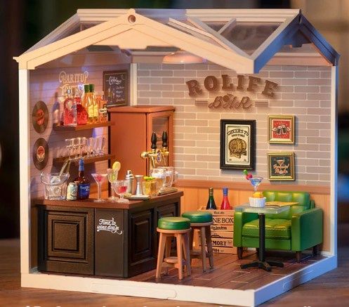 Rolife: Super Creator DIY Miniature House - Little Cheers Wine Bar