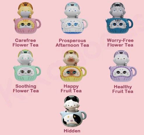 Teapot Dharma: Cat: Afternoon Tea Series Blind Box