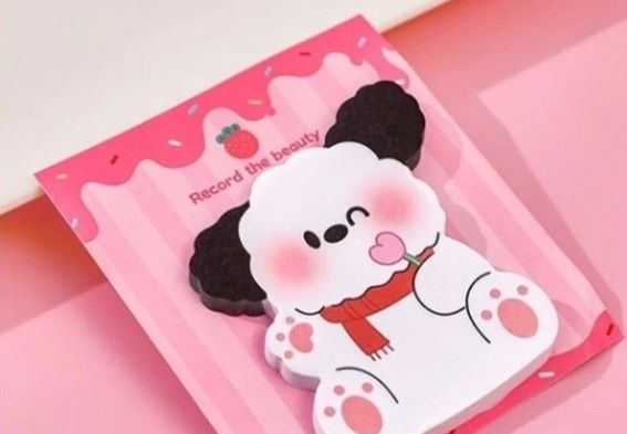 cartoon sticky note
