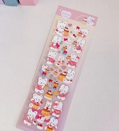 cute cartoon cake rabbit