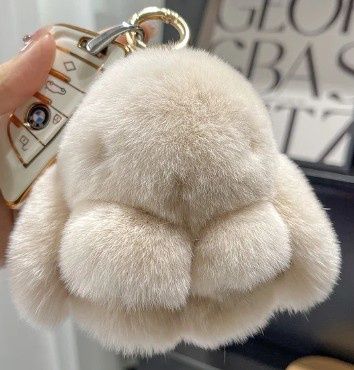 cute rabbit plush milk tea
