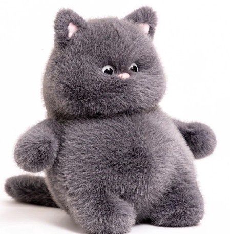 stuff animal plush cat