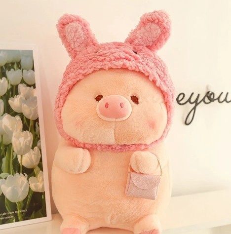 stuff animal plush rabbit lulu