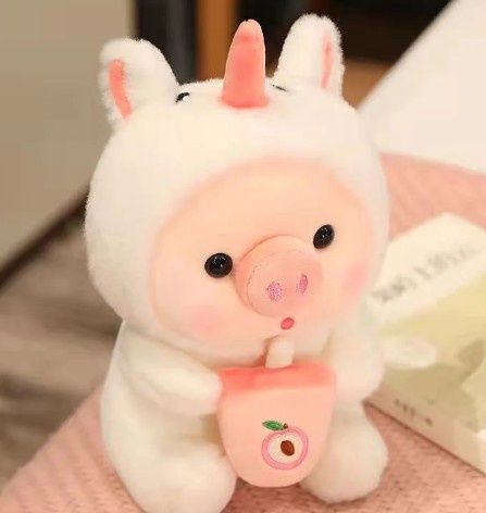 stuff animal plush unicorn pig