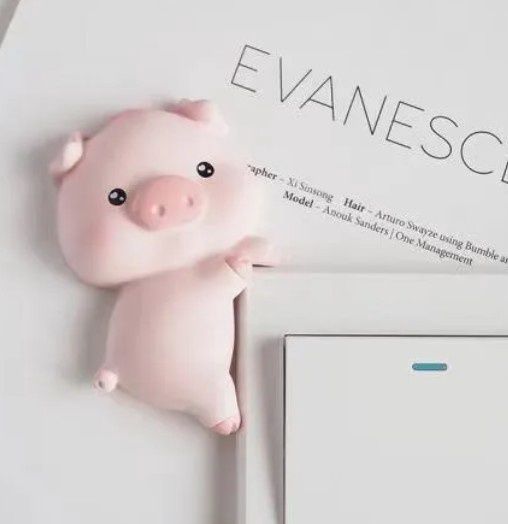 Wall Art - humming pig