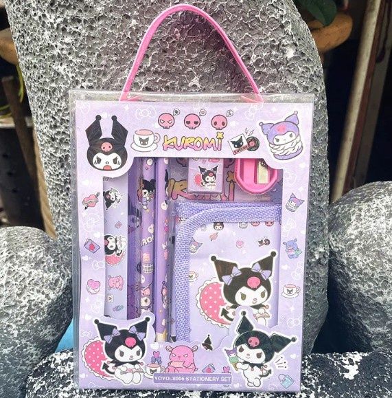 kuromi Stationary Set