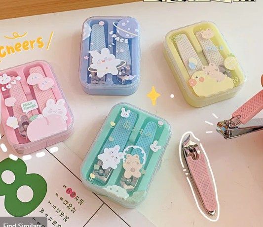 Balloon Bear manicure tool set