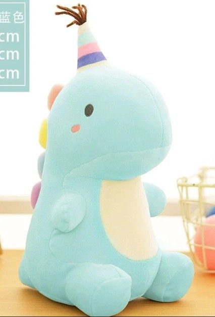 Dinosaur Plush -Blue