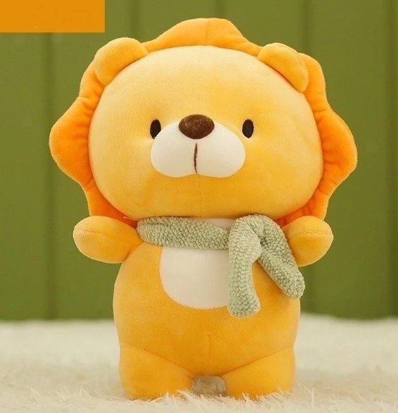 Lion Plush w Scarf