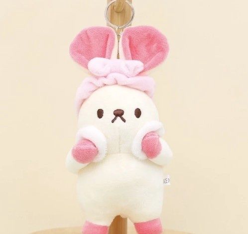 White Beauty Rabbit Keychain