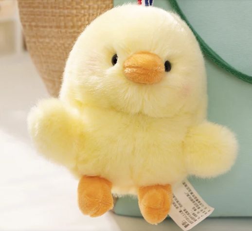 Animal Keychain, Character: Yellow Chic
