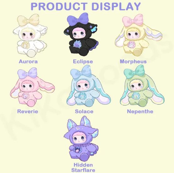Nommi Fantasy World Series Plush Blind Box
