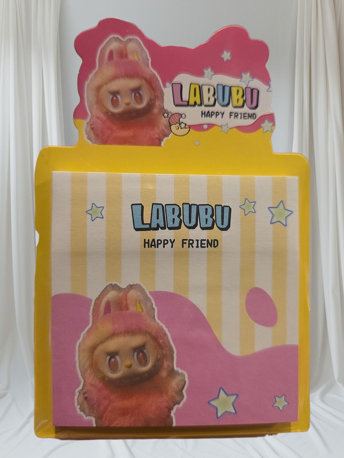 Labubu Sticky Notes, Colour: Pink