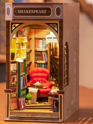 Rolife: Book Nook Shelf Insert - Bookstore