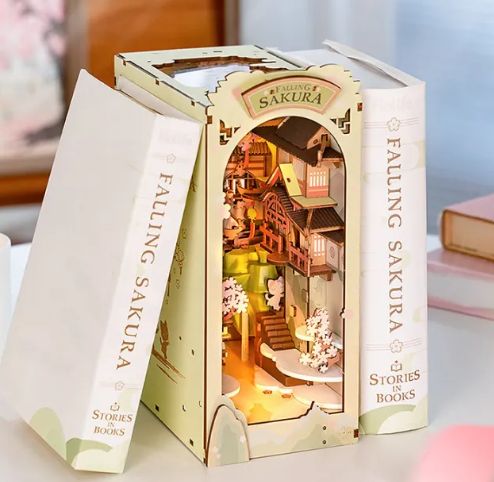 Rolife: Book Nook Shelf Insert - Falling Sakura