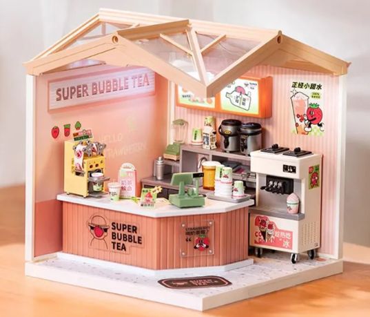 Rolife: Super Creator DIY Miniature House - Double Joy Bubble Tea