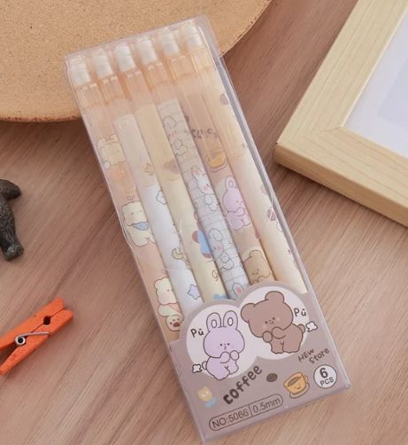 Mechanical Pencil Box: Coffee Bear