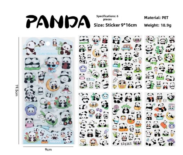 Panda Cute Stickers