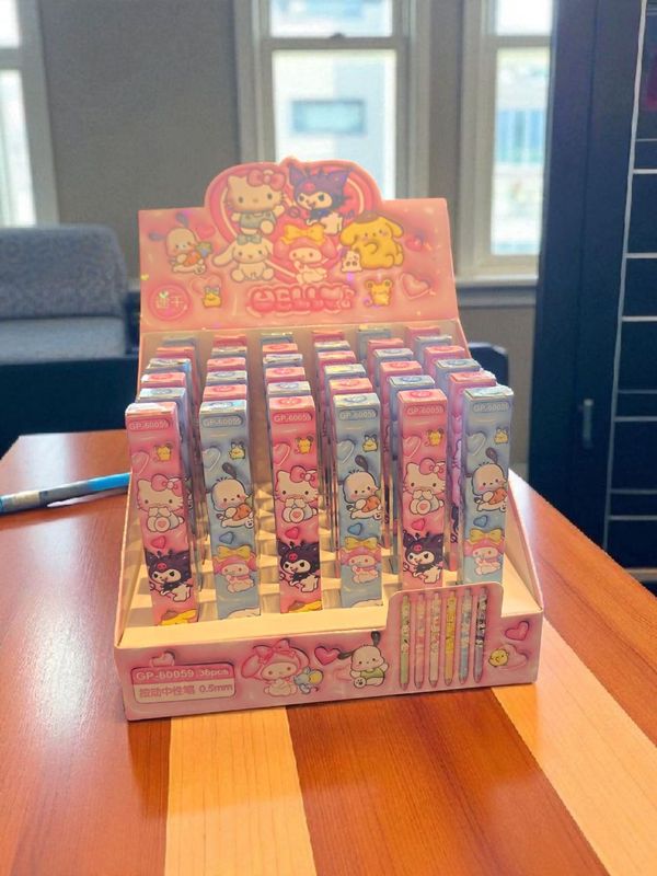 Sanrio character&#39;s gel pens