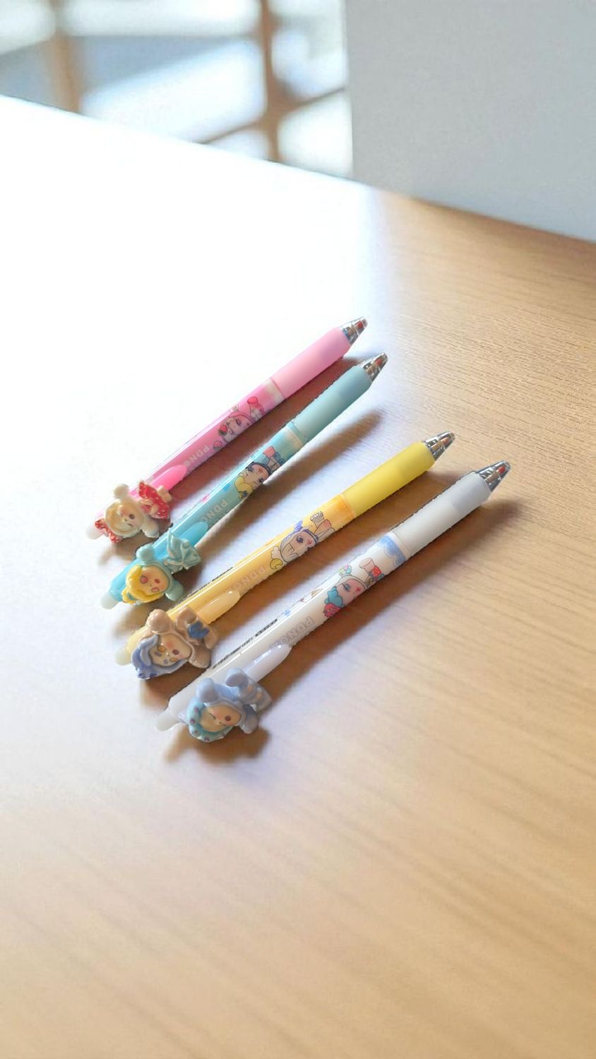Skull Panda Gel Pens, Character: With figures