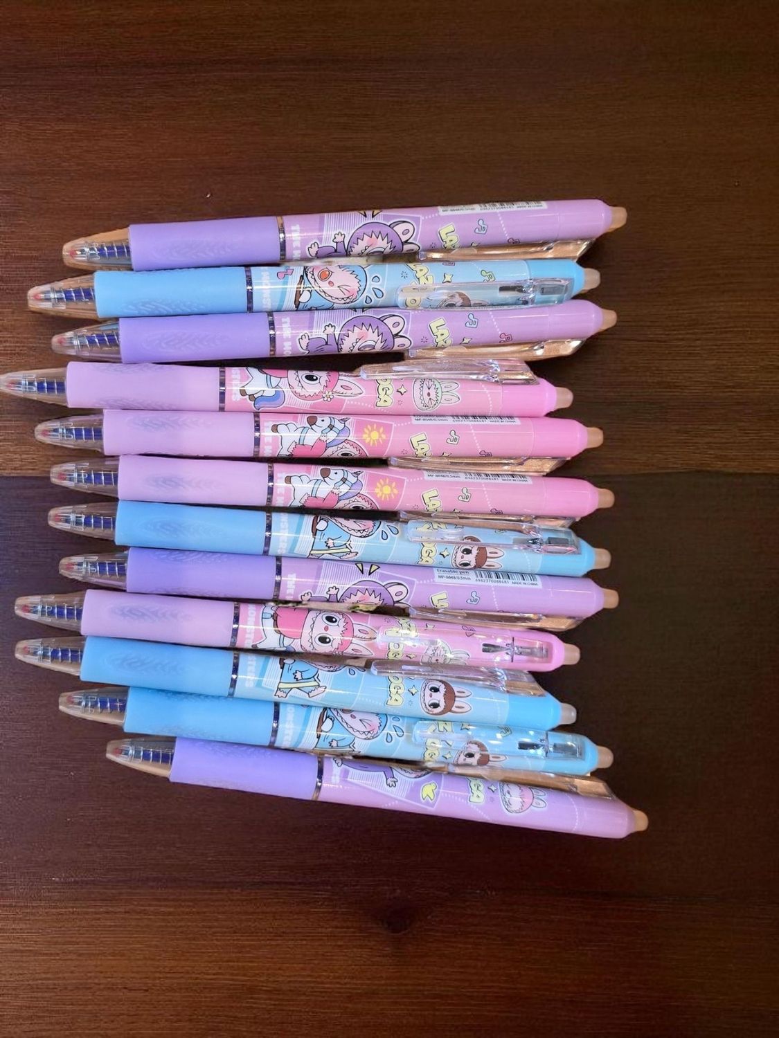 Labubu Gel Pens, Box Set: Erasable Pens